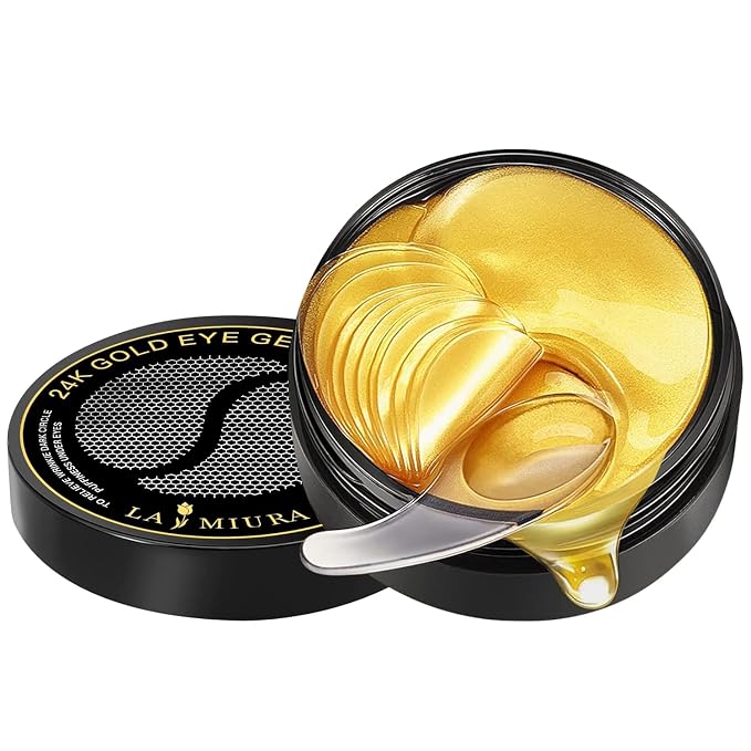 24K Gold Under Eye Patches by LAMIURA