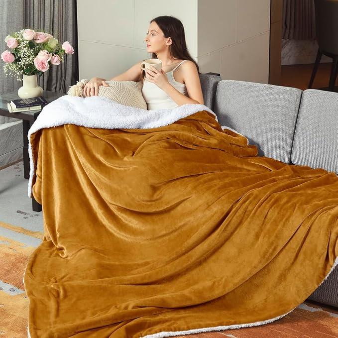 KAWAHOME Sherpa Fleece King Size Blanket - Image 7