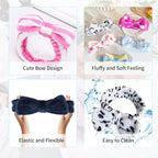 42 Pcs Cute Fluffy Bow Headbands - Image 4
