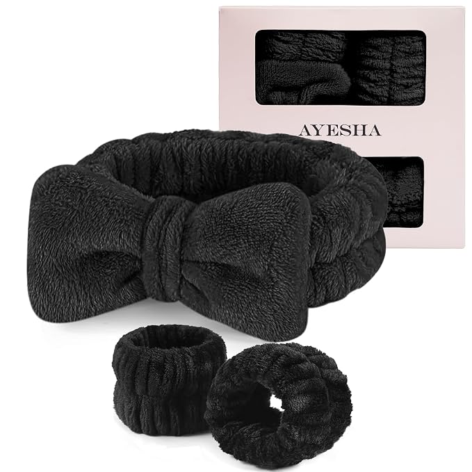 Ayesha Spa Headband and Wristband Set by AYESHA