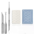 Pre-treatment Cuticle Pusher, Russian Prep Nail Pushers, Dual Ended Cuticle by HaimiLiyaHome