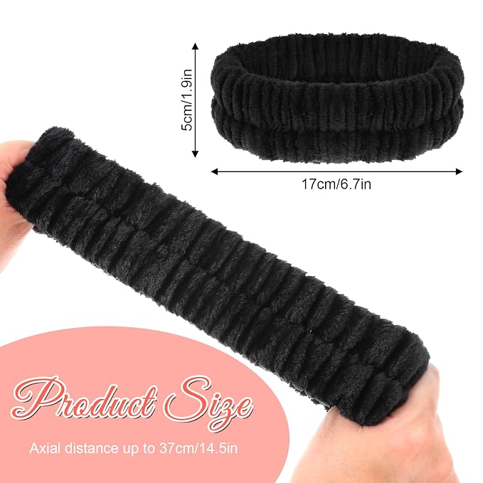 2Pcs Spa Headband, Make Up Headband Hair Headband - Image 2