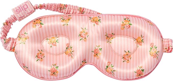 slip Petal Contour Sleep Mask | Pure Silk, 100% Mulberry Silk | Contoured Design - Image 2