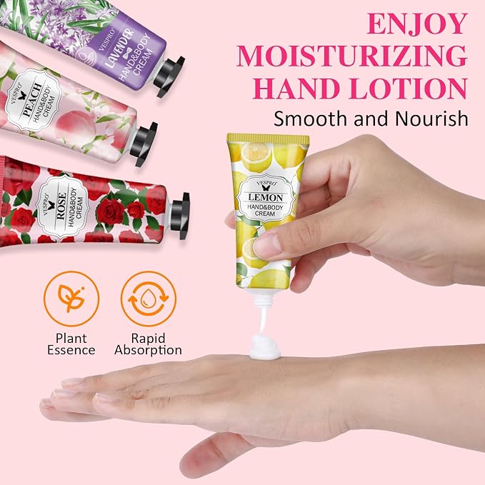 182 Pack Hand Cream Set, Mothers Day Gifts, Hand Lotion - Image 5