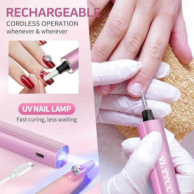 Cordless Nail Drill Electric File - Image 3