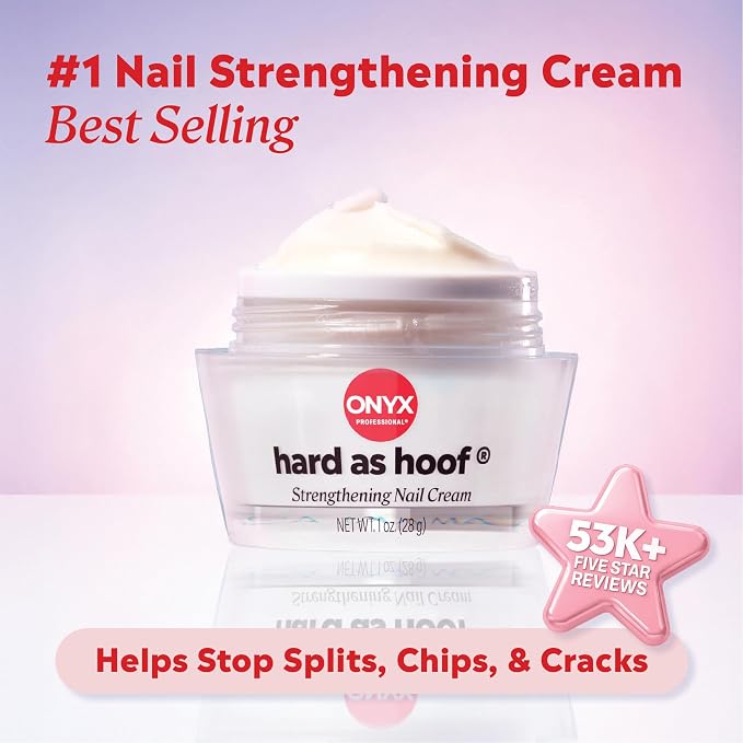 Onyx Professional Hard as Hoof Nail Strengthening Cream, Island Coconut Scent - Image 3