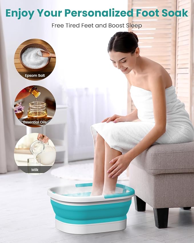 Nekteck Foot Soaking Tub Collapsible Bucket - Image 7
