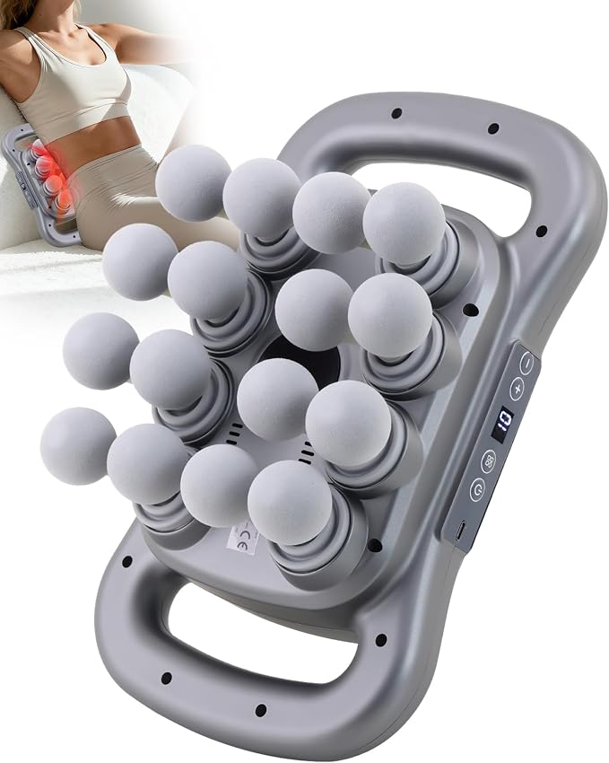 UFFAE 16-Head Massage Gun, Deep Tissue Percussion Massager by UFFAE