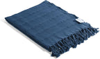 InfuseZen Stonewashed Turkish Bath & Beach Towel –100% Organic Turkish Cotton by InfuseZen