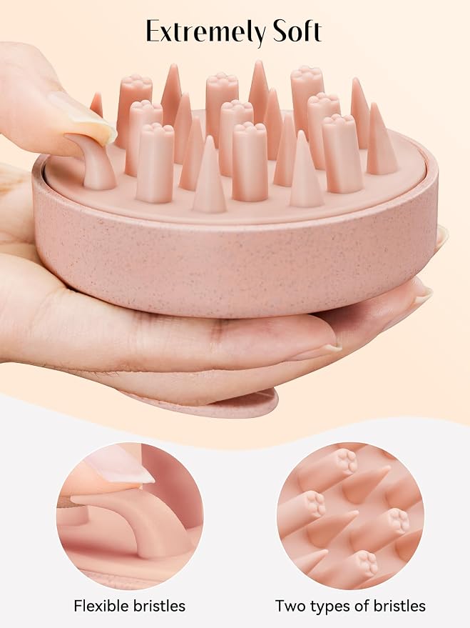 HEETA Hair Scalp Massager for Hair Growth, Shampoo Brush, Scalp Scrubber - Image 2