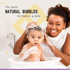 Alaffia Babies & Kids Bubble Bath, Lemon Lavender, Pump Included – Gentle - Image 2