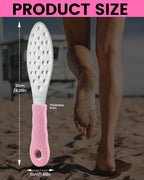 BEZOX Slim Metal Foot File Callus Remover – Double-Sided Foot Scrubber - Image 6