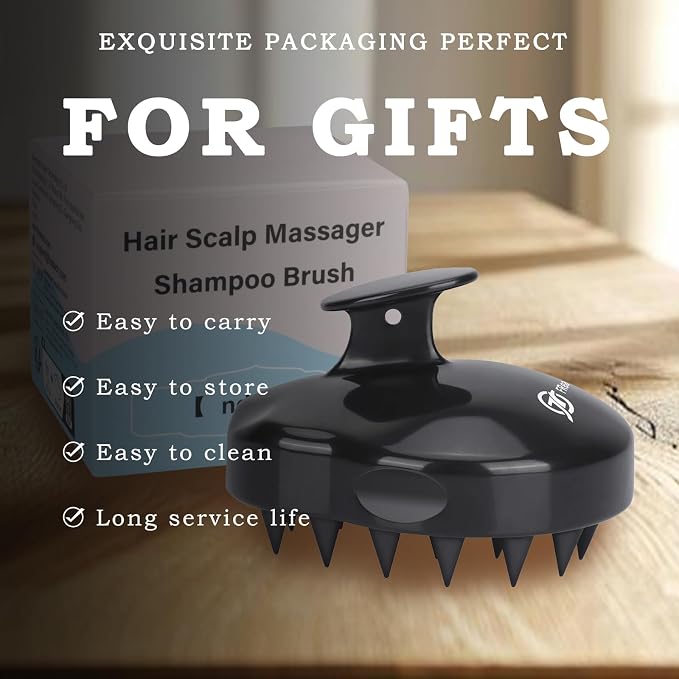 FREATECH Scalp Scrubber Scalp Massager Hair Growth, Shower Shampoo Brush - Image 7