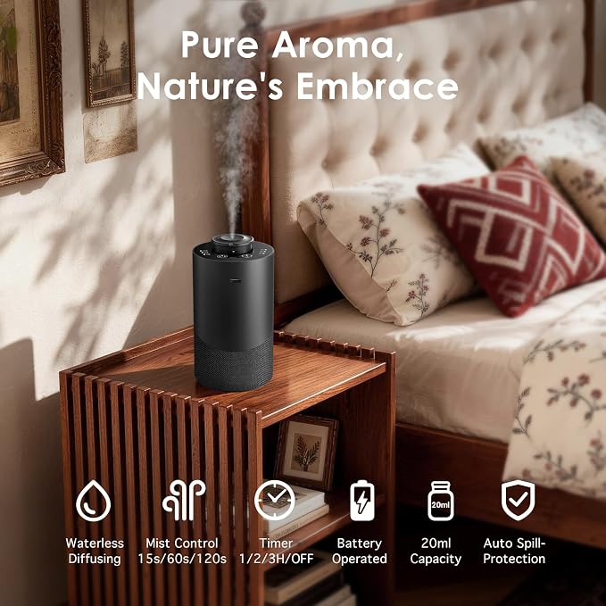 Waterless Essential Oil Diffuser - Image 2