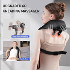Shiatsu Neck Massager for Pain Relief Deep Tissue, Cordless Shoulder and Back - Image 2