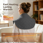 GOTCOZY Heating pad for Neck and Shoulders Pain Relief-Heat Wrap pad - Image 3