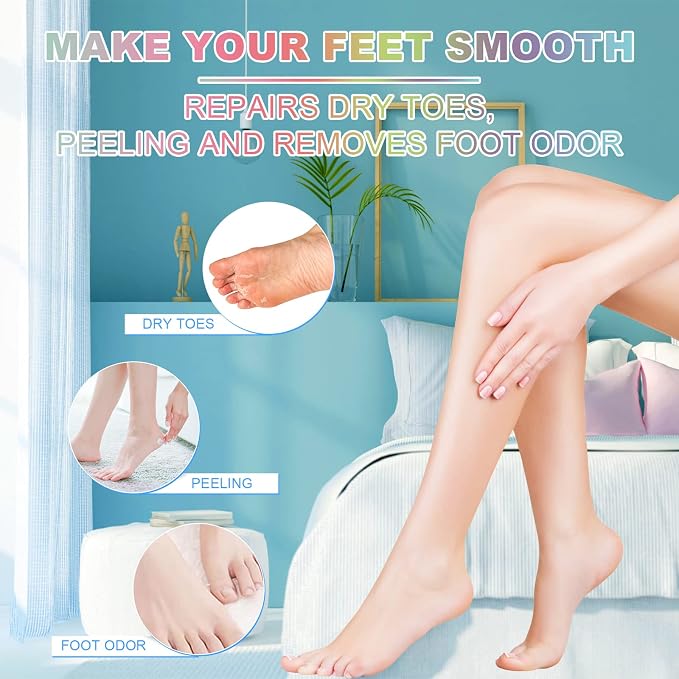 HOSPAN Organic Foot Bath Bombs Gift Set, 12 Essential Oil Rich Foot Soak - Image 2