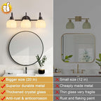Bathroom Light Fixtures, Oil Rubbed Bronze Vanity Lights - Image 2
