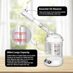 Nano Ionic Facial Steamer with Removable Water Cup, Face Steamer 360° Rotatable - Image 5
