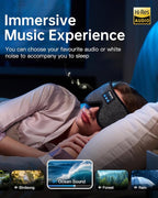 Sleep Mask with Bluetooth 5.4 Headphones, 3D Contoured Sleep Eye Mask with - Image 5