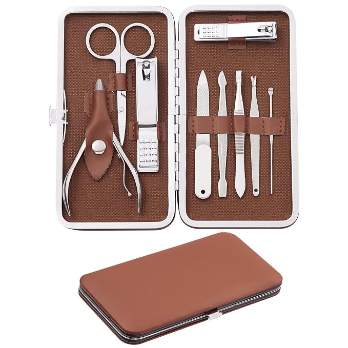 Manicure Set, FAMILIFE Professional Manicure Kit Nail Kit Mens Grooming Tools by FAMILIFE