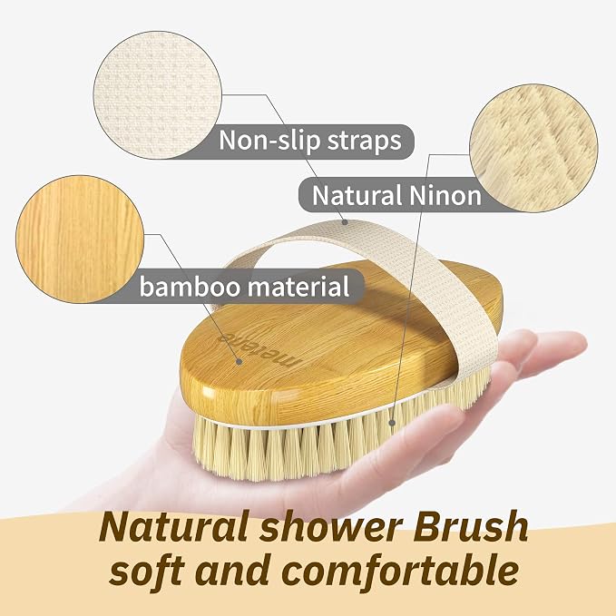 Metene Dry Brushing Body Brush - Image 3