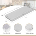 Bathroom Vanity Tray for Countertop Toiletries Perfume Makeup Soap Dispenser - Image 2