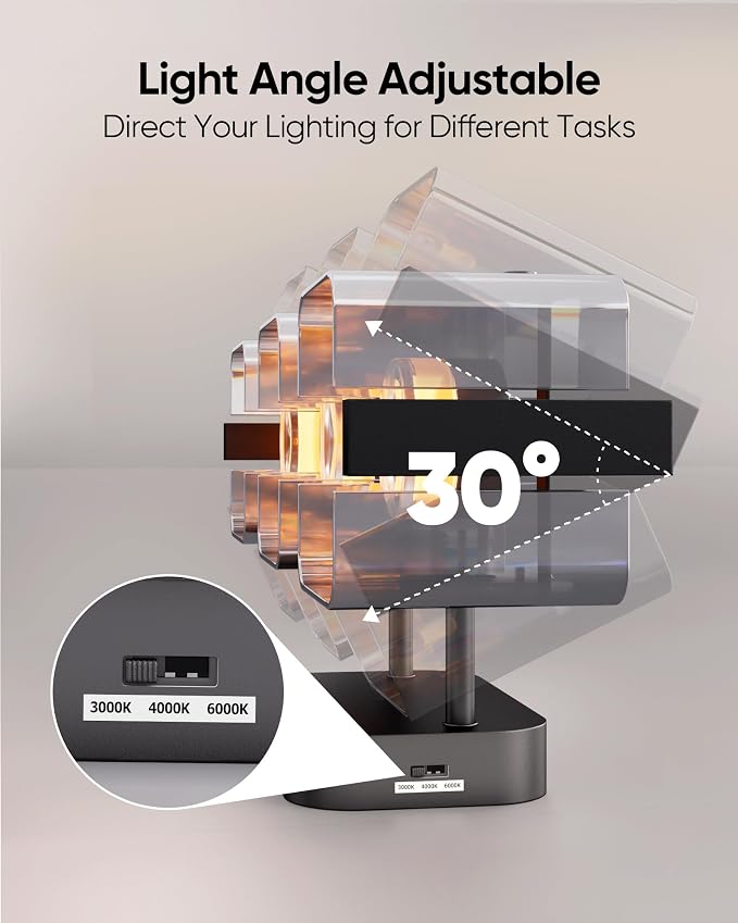 JACKYLED Bathroom Light Fixture, Modern 3-Light Vanity Lights - Image 7