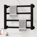ENZE Smart Heated Towel Rack, 4-Bar Wall-Mounted Electric Towel Warmer 115W by ENZESMART