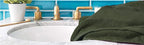 GLAMBURG Premium Cotton 4 Pack Bath Towel Set - Image 5