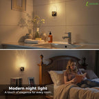 L LOHAS LED Night Lights Plug into Wall, Dusk to Dawn Sensor, 3000K Soft White - Image 6