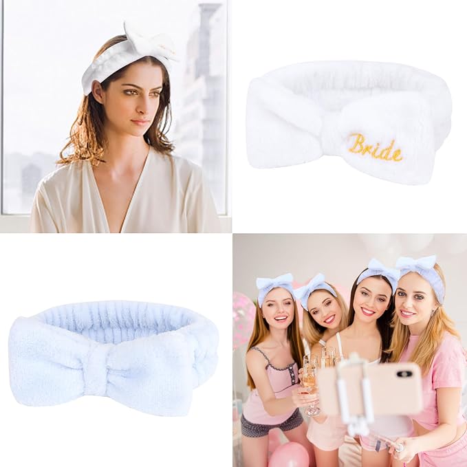 CIEHER 8 Pack Spa Headbands for Bachelorette Party Favors - Image 8
