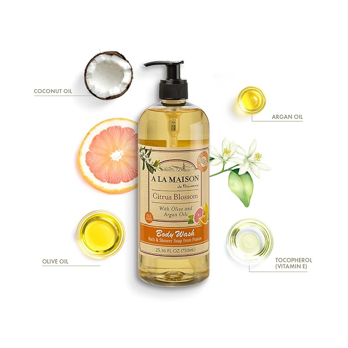 A LA MAISON Body Wash, Citrus Blossom, 25.36 Fluid Ounce - Image 2