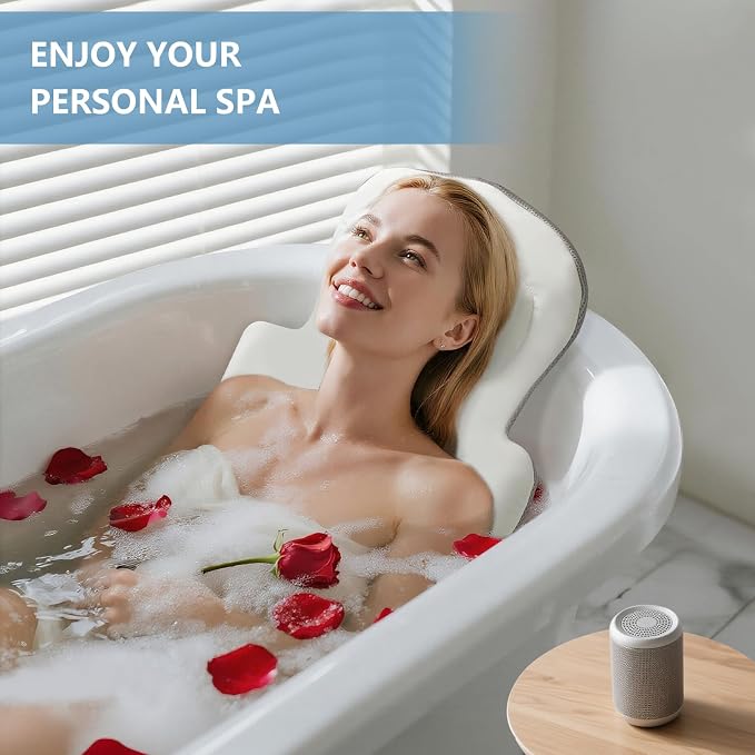 Full Body Bath Pillow, Luxury Bath Cushion - Image 2