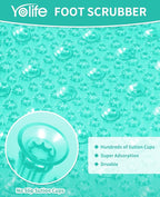Yolife Shower Foot Scrubber Mat, Anti-Slip Bath Mat - Image 3
