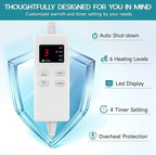 Heating Pad for Period Cramps, Heating Pad for Back/Neck/Shoulder Muscle Pain - Image 5