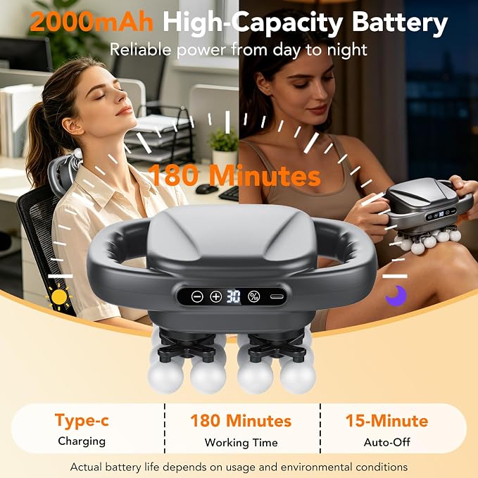 IKG 16 Head Massage Gun Deep Tissue, Body Massage - Image 3