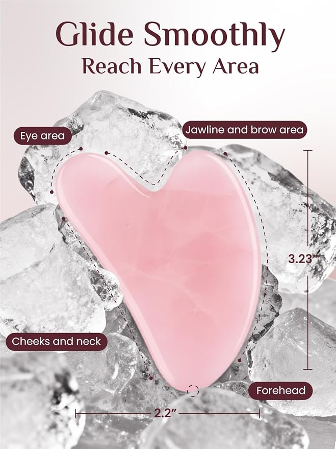 Rena Chris Gua Sha Facial Tools, Manual Massage Tool - Image 2