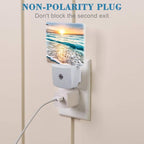 Beautiful Sunrise Over Beach Night Light Plug into Wall - Image 3