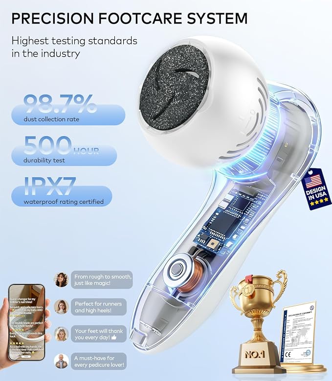 Rechargeable Electric Callus Remover - Image 2