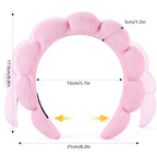 Ztomine Spa Headbands for Washing Face or Facial, Terry Cloth Headband Wash - Image 2
