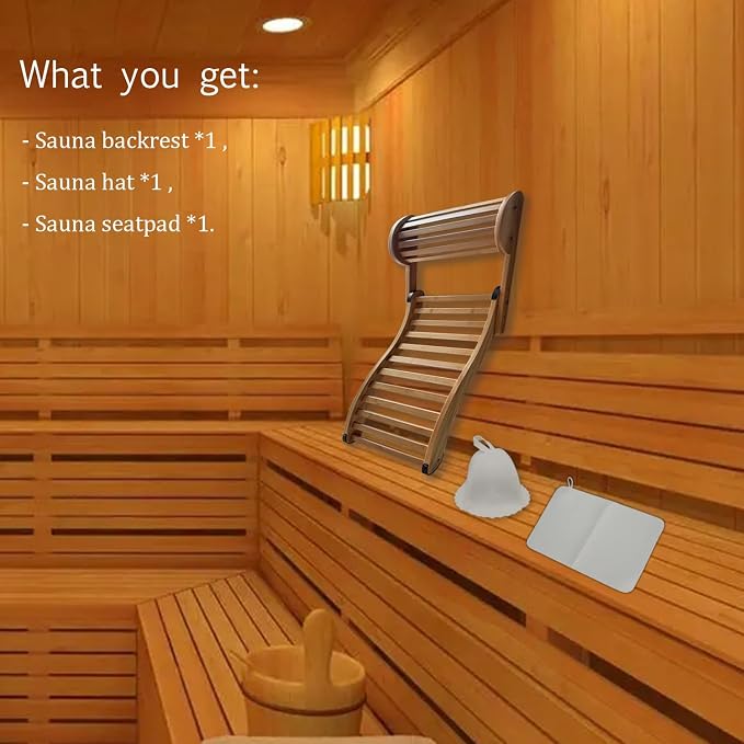 Adjustable-Height Sauna Backrest - Image 4