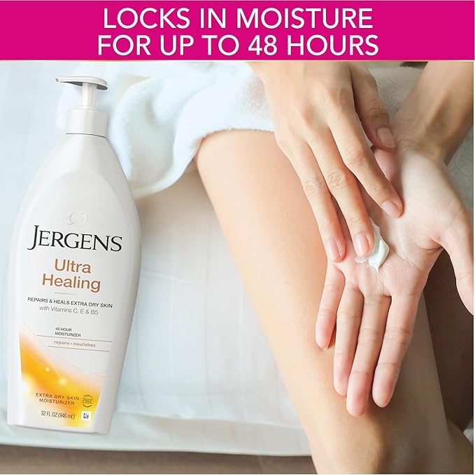 Jergens Ultra Healing Dry Skin Lotion, Hand and Body Moisturizer - Image 3
