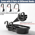 Salon Storage Rack Shampoo Bottle Shelf Shampoo Bowl Tray to Hold Color Bowls - Image 4
