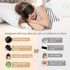 Kids Sleep Mask Eye Cover, 100% Real Natural Pure Silk Eye Mask - Image 4