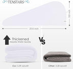 TENSTARS 5 Pack Thicken Microfiber Hair Towel Wrap - Image 7