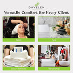 DAVELEN Disposable Large Luxury Towels Spa and Salon Quality Softness - Image 7