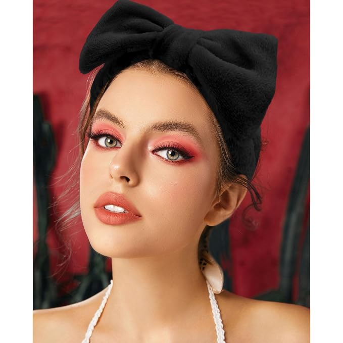 VELSCRUN Spa Headbands for Wash Face, Makeup Headband, Facial Skincare Headbands - Image 3