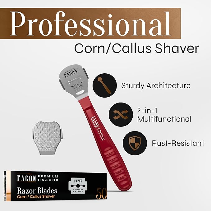 Facón Professional Callus Shaver Remover - Image 2