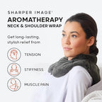 Sharper Image Heated Neck & Shoulder Wrap - Image 2